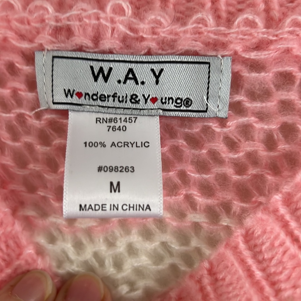 Women’s Oversized Knit Sweater, New, Size M/L - Picture 4 of 7